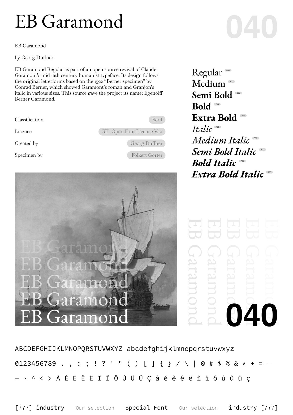 Special Font, page 43